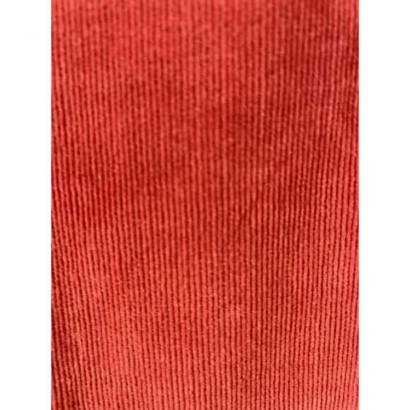 Willow, Women’s Brick Orange Red Wide Leg Small Gauge Corduroy Pants Size medium - Picture 2 of 10